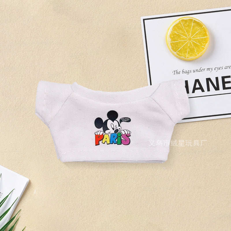 Labubu baby clothes collection creative 17cm doll wearing set labubu vinyl doll clothes accessories
