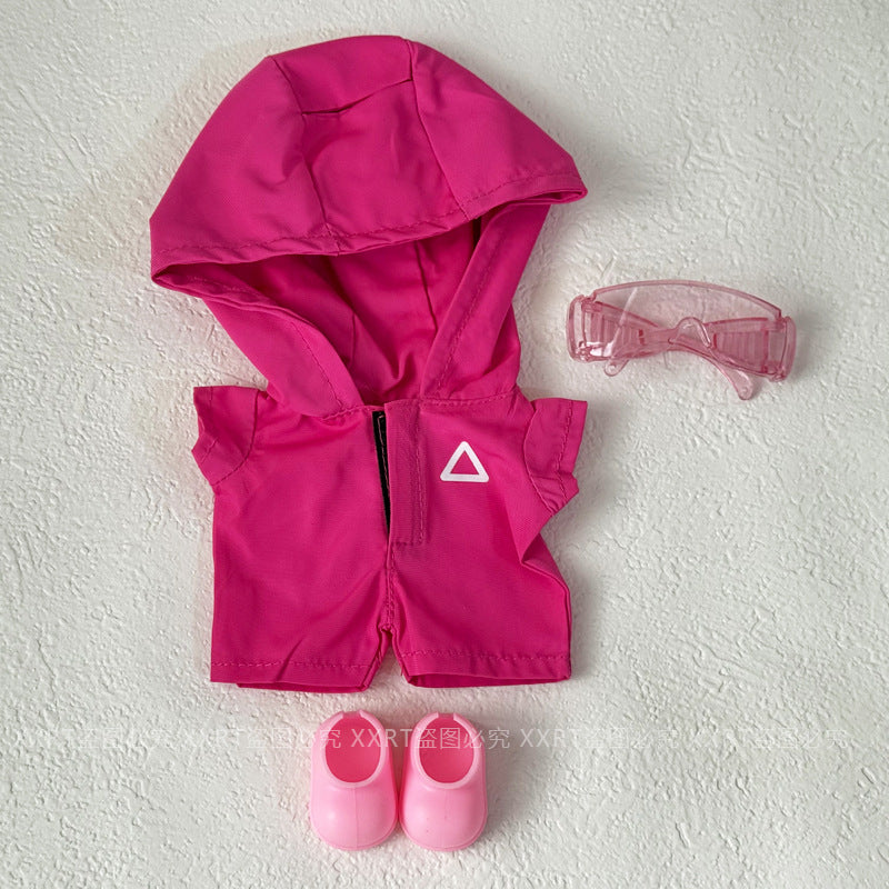 Labubu baby clothes  front high-energy 3.0 vinyl doll with accessories can wear jacket