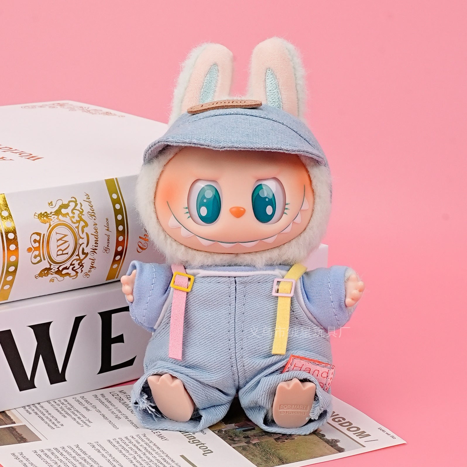 Labubu clothes cute vinyl doll one two three generations labubu baby clothes set sit party accessories