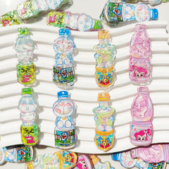 Cute Bottle Acrylic Pendants for Keychains |Character Charm for Necklace, Phone Strap & Keychain