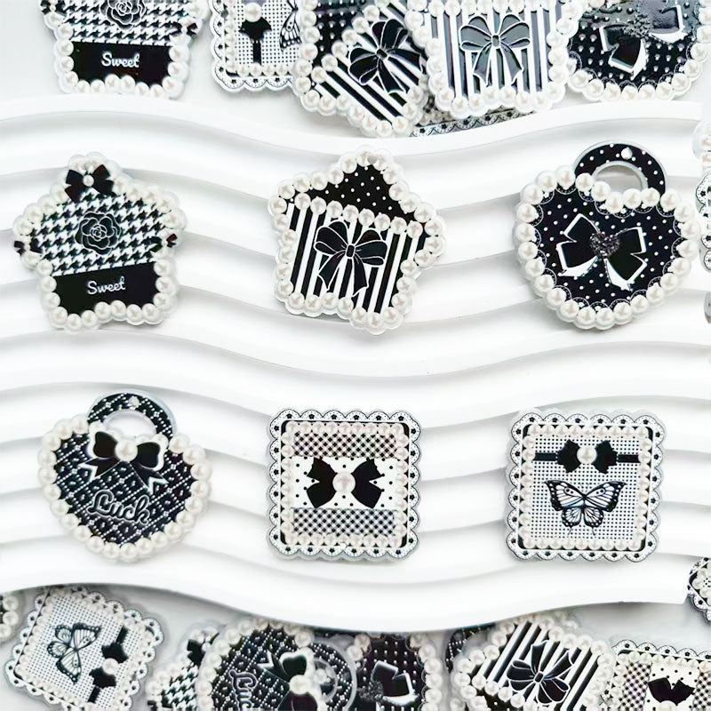 Cute Butterfly Acrylic Pendants for Keychains |Character Charm for Necklace, Phone Strap & Keychain