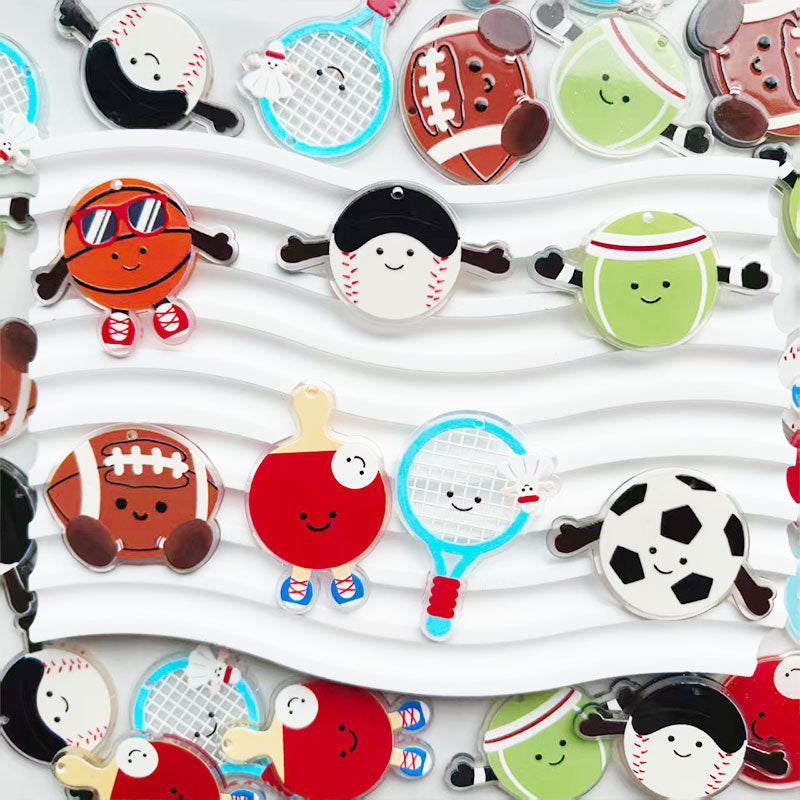 Jellycat Acrylic Pendants for Keychains |Character Charm for Necklace, Phone Strap & Keychain