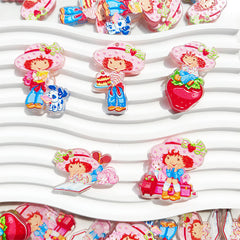 Strawberry Girl Acrylic Pendants for Keychains |Character Charm for Necklace, Keychain, Pen & Bag Charms